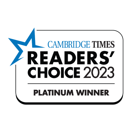 Cambridge Times Readers' Choice Platinum Winner