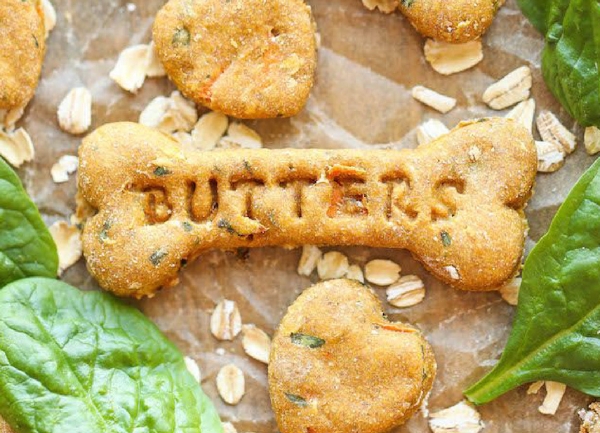 Dog Treats Spinach Chicken Biscuits